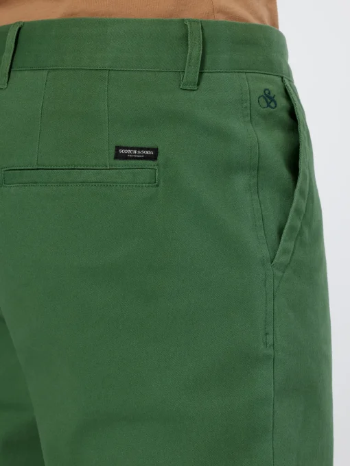 Seasonal core - Stuart washed cotton blend chino
