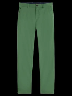 Seasonal core - Stuart washed cotton blend chino