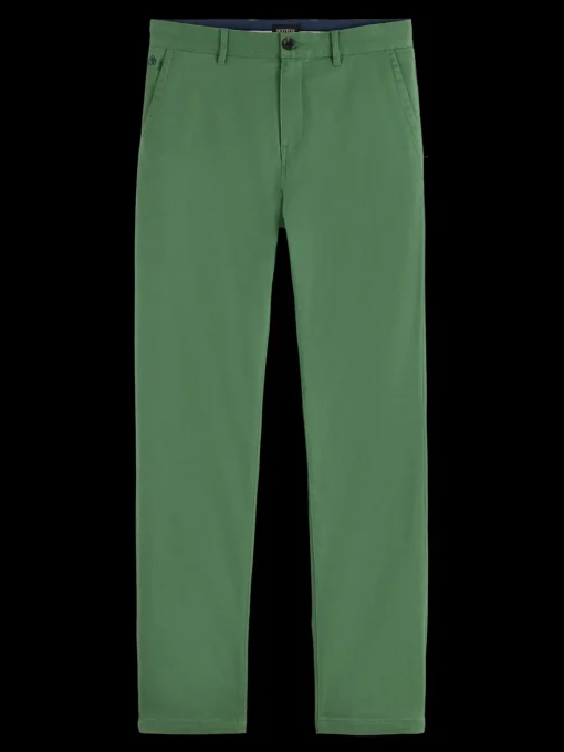 Seasonal core - Stuart washed cotton blend chino