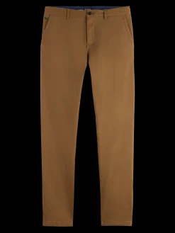 Seasonal core - Stuart washed cotton blend chino