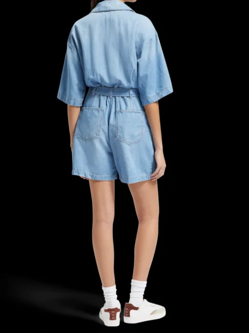 SHORT SLEEVE PLAYSUIT  SEA SHELLS