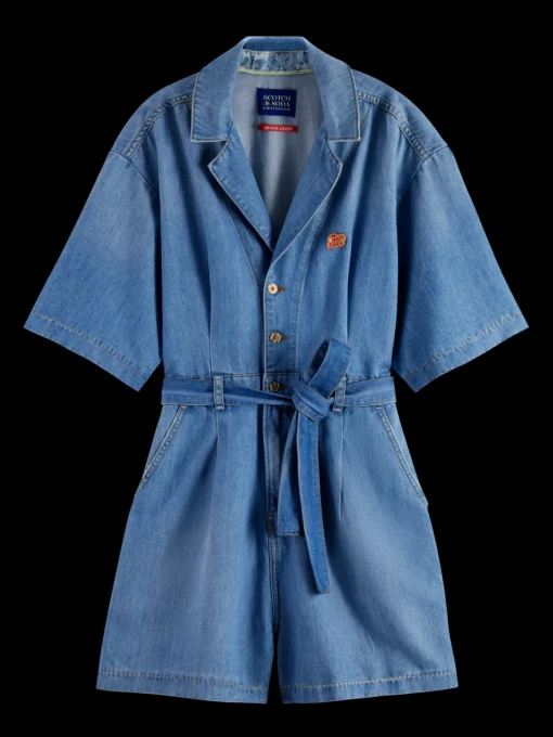 SHORT SLEEVE PLAYSUIT  SEA SHELLS