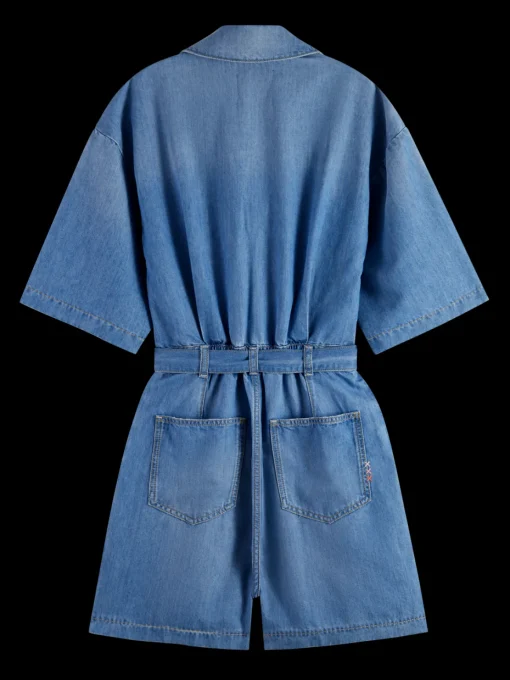 SHORT SLEEVE PLAYSUIT  SEA SHELLS