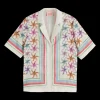 SHORT SLEEVE SHIRT WITH BANDANA PRINT