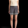 Sleeveless ruffle shirt