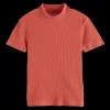 SLIM-FIT MOCK NECK T-SHIRT