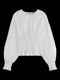 SMOCKED TOP