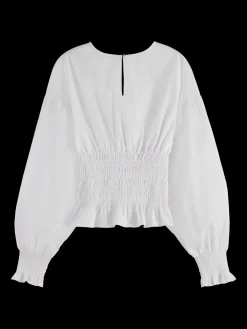 SMOCKED TOP
