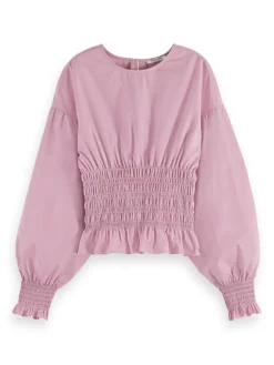 SMOCKED TOP