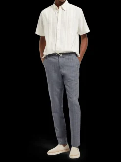 Solid cotton shirt