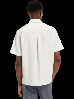 Solid cotton shirt