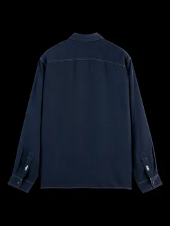 SOLID TENCEL SHIRT