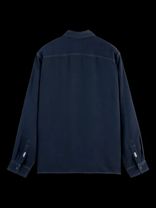 SOLID TENCEL SHIRT