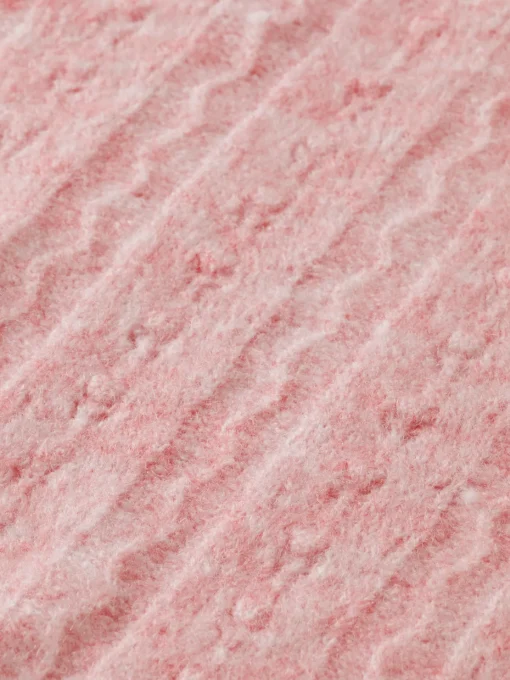SPACE DYED LIGHTWEIGHT AJOUR KNIT