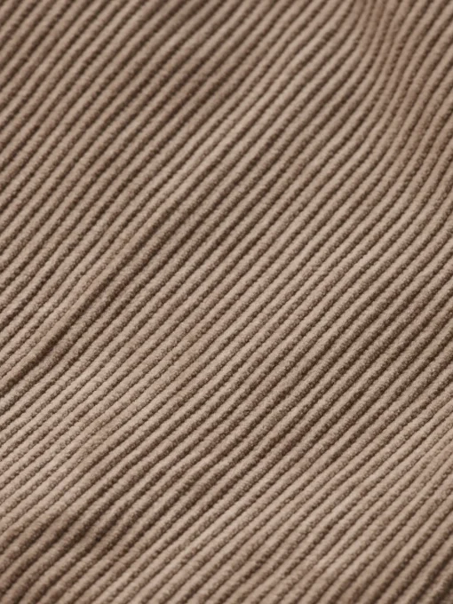 Straight fit cotton corduroy chino