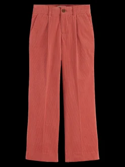 STRAIGHT LEG CORDUROY PANTS