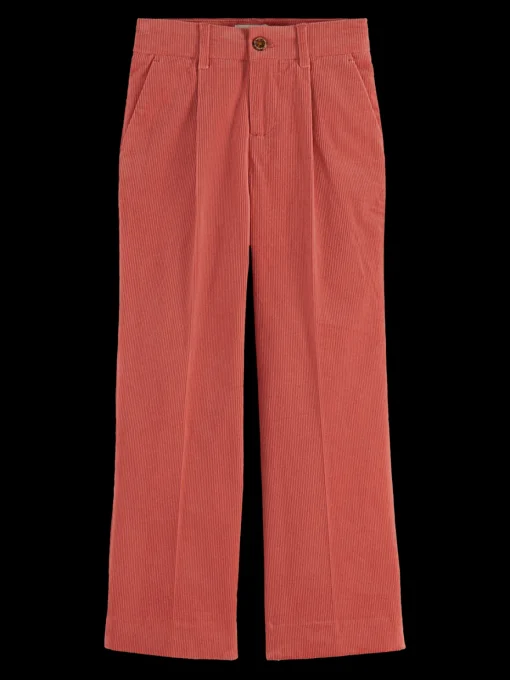 STRAIGHT LEG CORDUROY PANTS