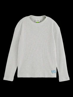 STRUCTURED LONG-SLEEVED T-SHIRT