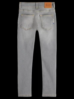 STRUMMER SLIM JEANS - GREY ROOTS