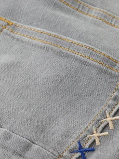 STRUMMER SLIM JEANS - GREY ROOTS