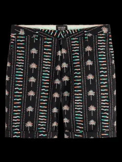 Stuart- printed stretch-cotton chino short