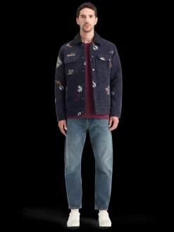 SWIRL POETRY JACQUARD TRUCKER
