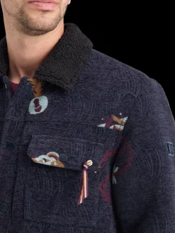 SWIRL POETRY JACQUARD TRUCKER