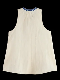 TANK TOP WITH TAPE DETAIL