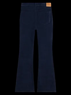 THE CHARM CLASSIC FLARED JEANS IN COLOURED STRETCH CORDUROY