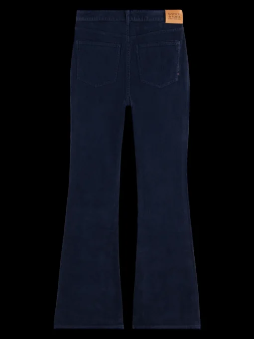 THE CHARM CLASSIC FLARED JEANS IN COLOURED STRETCH CORDUROY