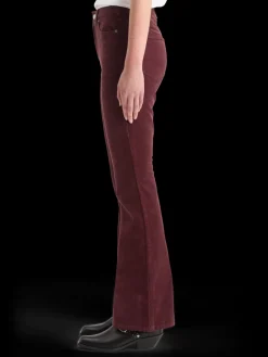 THE CHARM CLASSIC FLARED JEANS IN COLOURED STRETCH CORDUROY