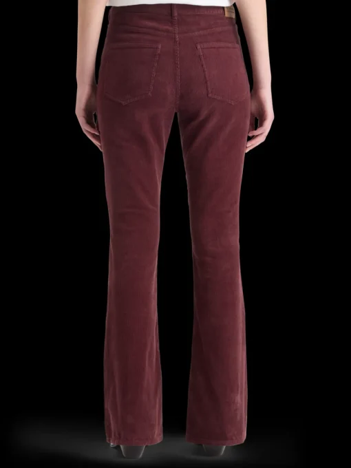 THE CHARM CLASSIC FLARED JEANS IN COLOURED STRETCH CORDUROY