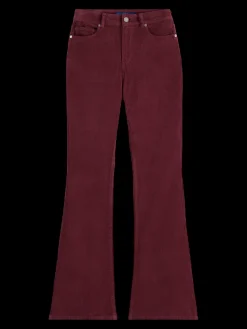 THE CHARM CLASSIC FLARED JEANS IN COLOURED STRETCH CORDUROY
