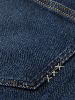 THE CHARM FLARED JEANS WITH EMBROIDERY DETAILS - ROAD  TRIP