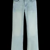 The charm high-rise classic flared jeans - blauw mirage