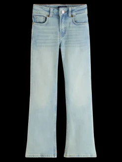 The charm high-rise classic flared jeans - blauw mirage