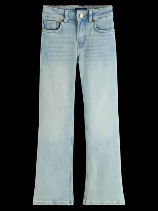 The charm high-rise classic flared jeans - blauw mirage