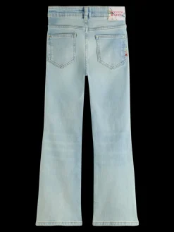 The charm high-rise classic flared jeans - blauw mirage
