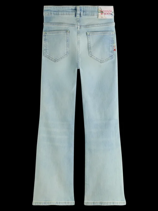 The charm high-rise classic flared jeans - blauw mirage