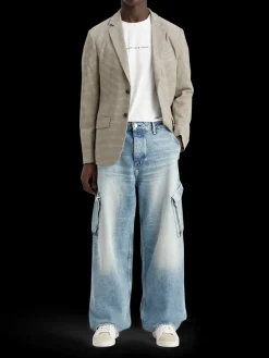 The daze wide leg cargo jeans - rolling road
