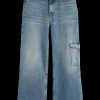 THE DEEP LOW RISE LOOSE FIT JEANS - FRISCO NIGHTS