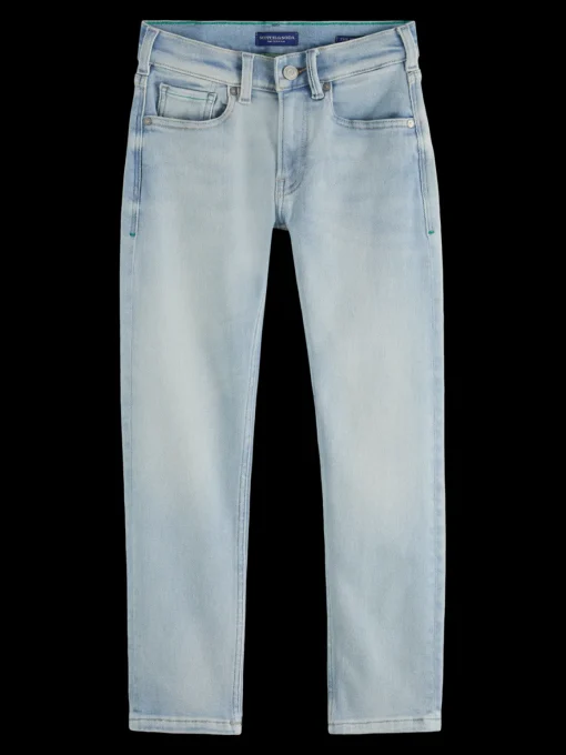 The drop regular taper jeans - blauw mirror