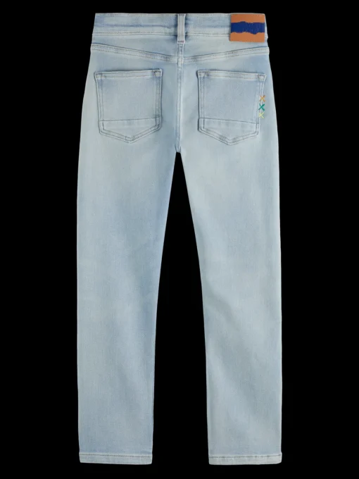 The drop regular taper jeans - blauw mirror