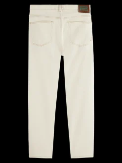 The drop regular taper jeans - whitewash