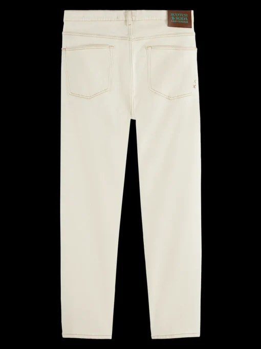 The drop regular taper jeans - whitewash