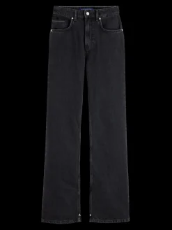 THE GLOW HIGH RISE BOOTCUT JEANS - CITY BUZZ