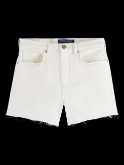 THE RAY 5 POCKET LOW RISE DENIM SHORT - NORTH SEA
