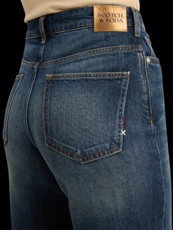 THE RIPPLE AUTHENTIC STRAIGHT JEANS  LUX BLUE