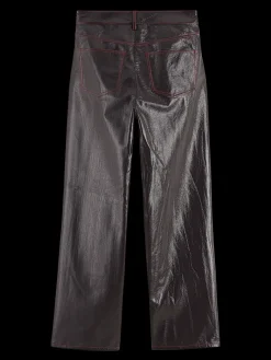 THE SKY FAUX LEATHER VINYL PANT
