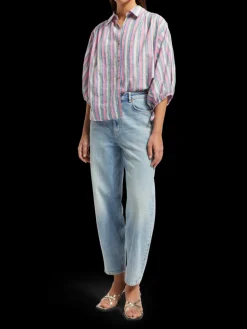 THE TIDE HIGH RISE BALLOON FIT JEANS - UNDERWATER